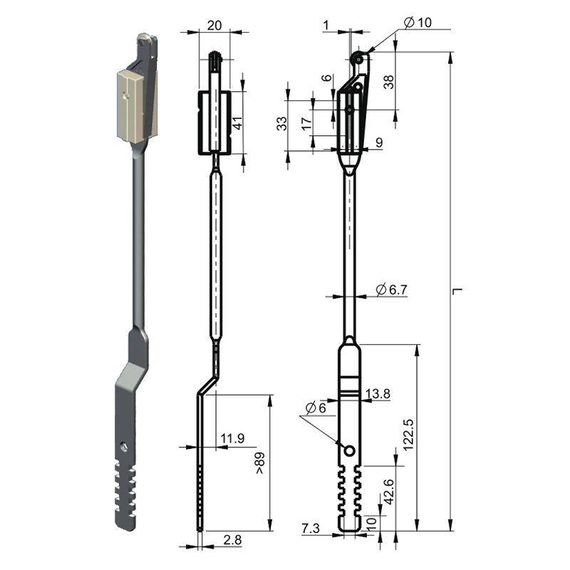 LG002-1 Pribor za industrijske brave klipnjače