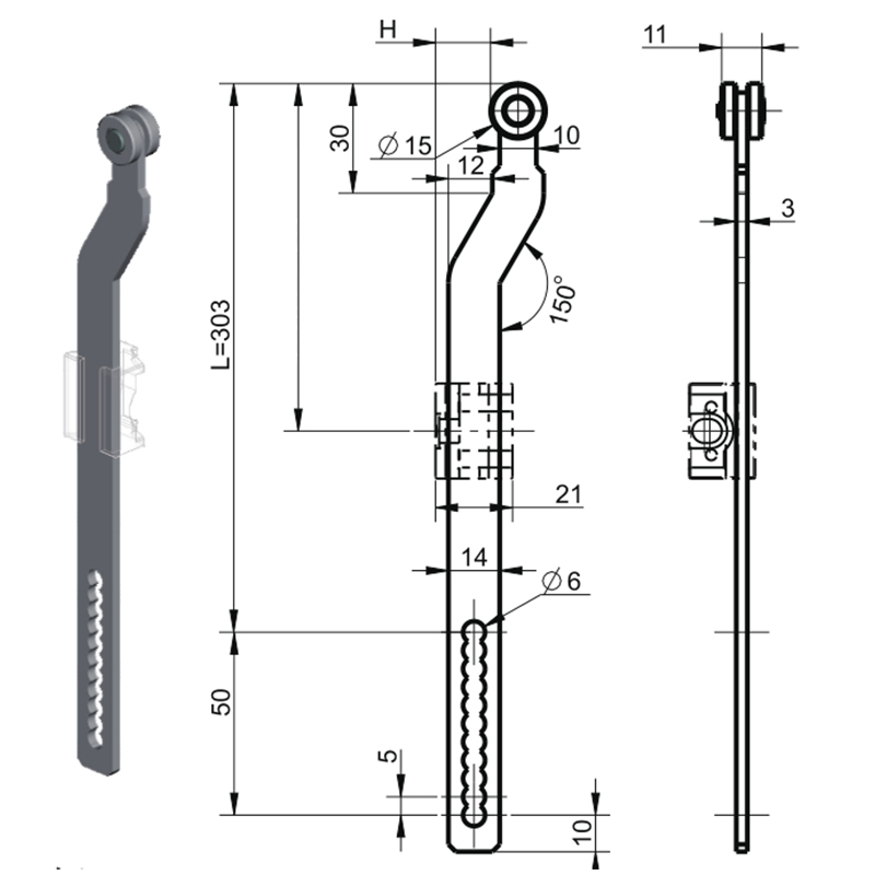 LG006-C Dodaci za klipnjače za više modela